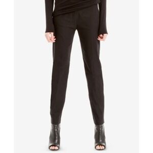Max Studio London Straight-Leg Pants in Black, Size 2, Retail $88 NWT